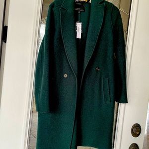 New with tags J crew Daphne boiled Italian wool coat